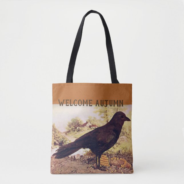Welcome Autumn Tote Bag (Front)