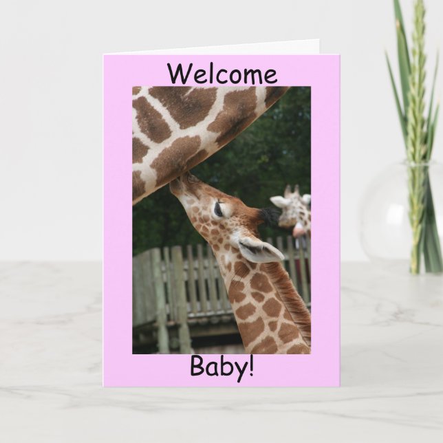 Welcome Baby Announcement (Front)