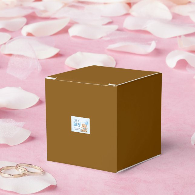 Welcome Baby Boy – A Bundle of Joy Favor Box (Wedding)