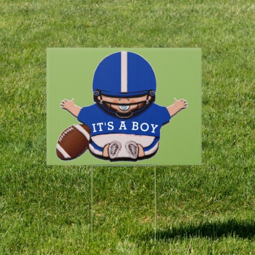 Welcome Baby Boy Sign