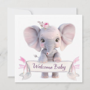 Welcome Baby Card