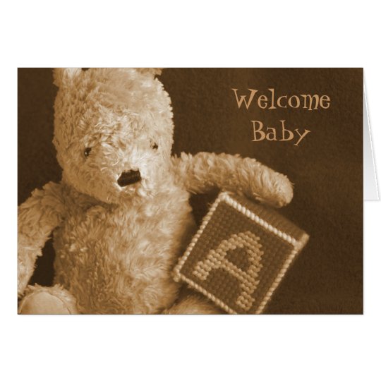 Welcome Baby Card