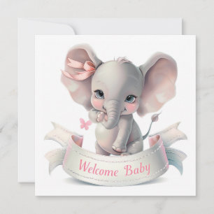 Welcome Baby Card