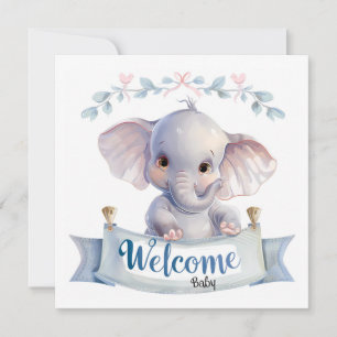 Welcome Baby Card