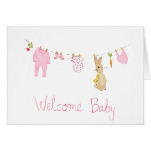 welcome baby girl BETTER Cards
