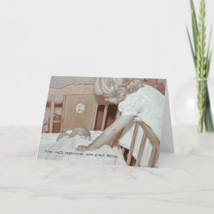 WELCOME BABY Greeting Card