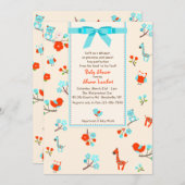 Welcome Baby Shower Invitation (Front/Back)