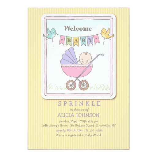 Invitation For Welcoming Baby 10