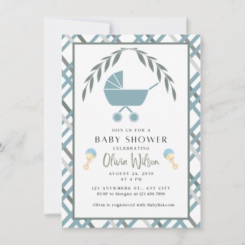 Welcome Baby shower invitations