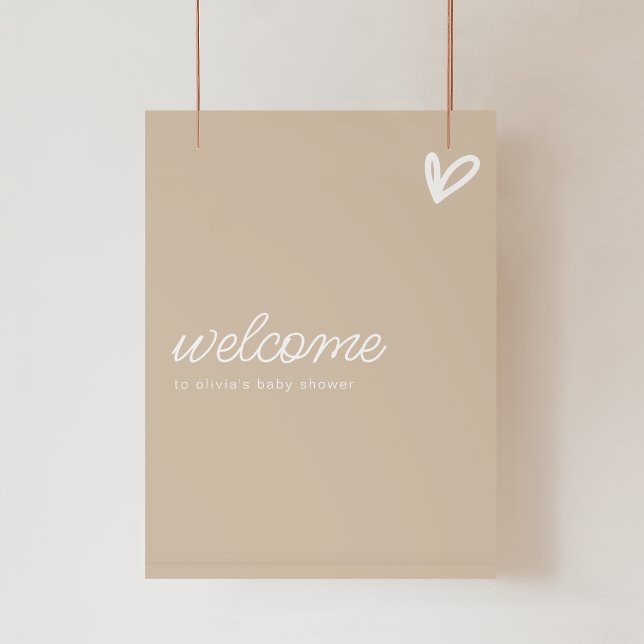 Welcome Baby Shower Sign Poster (Creator Uploaded)