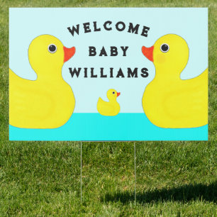 Welcome Baby Sign