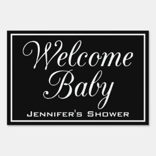Welcome Baby Yard Sign