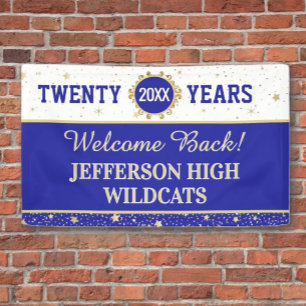 Welcome back! 20th Reunion Celebration Banner