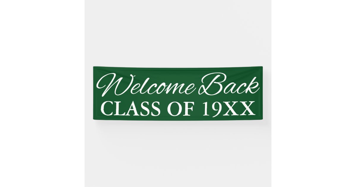 Welcome Back Banner | Zazzle.com