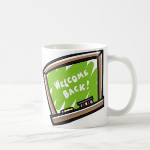 Welcome Back Chalkboard Coffee Mug