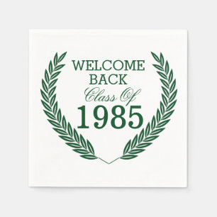 Welcome Back Class Of Napkins