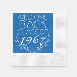 Welcome Back Class Of Paper Napkins