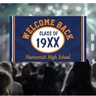 Welcome Back Class reunion  Banner