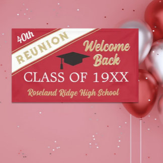 Welcome Back Class Reunion Banner