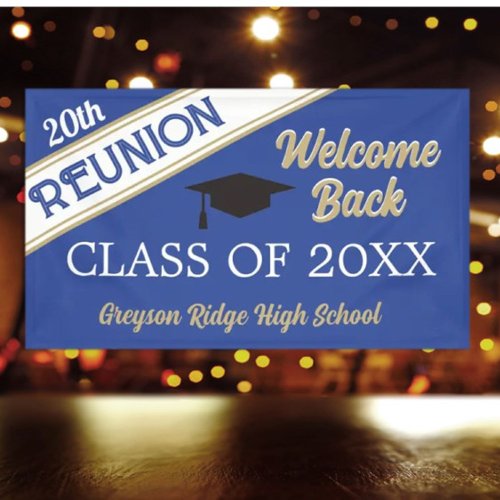 Welcome Back Class Reunion Banner