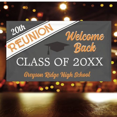 Welcome Back Class Reunion Banner