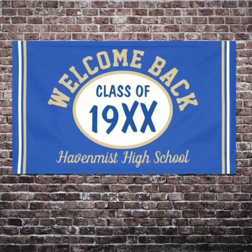 Welcome Back Class reunion banner