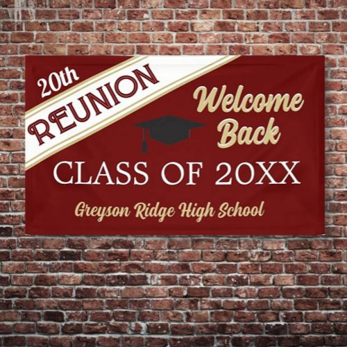 Welcome Back Class Reunion Banner
