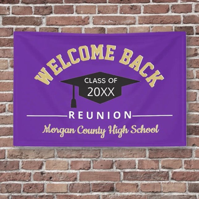Welcome Back Class reunion large Banner (Creator Uploaded)