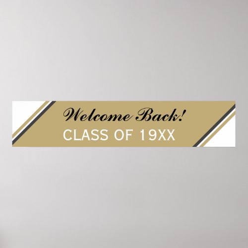 Welcome back Class reunion  Large Poster