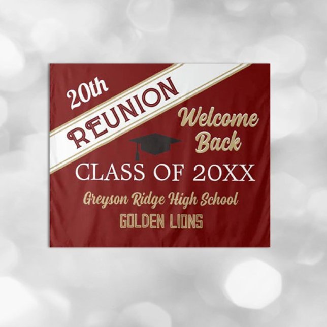 Welcome Back! Class Reunion  Tapestry (Creator Uploaded)