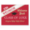 Welcome Back Class Reunion Yard Sign