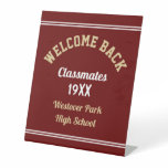 Welcome Back Classmates Class reunion Pedestal Si Pedestal Sign Welcome Back Classmates Class reunion Pedestal Si Pedestal Sign
