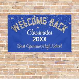 Welcome Back Classmates! Custom reunion banner