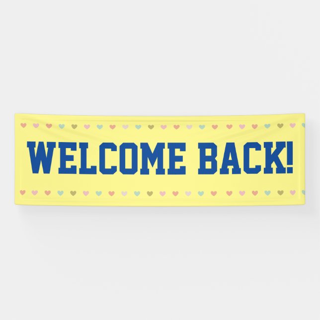 Welcome Back - Reopening Banner (Horizontal)