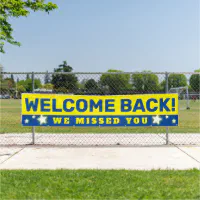 welcome back to work banner