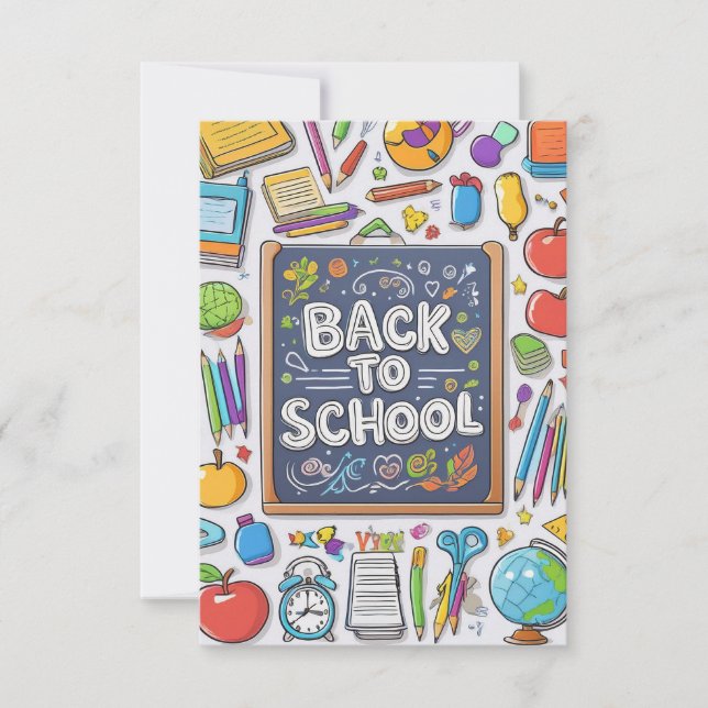  Welcome back to school! (Front)