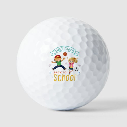 Welcome Back To School 2022 Golf Balls