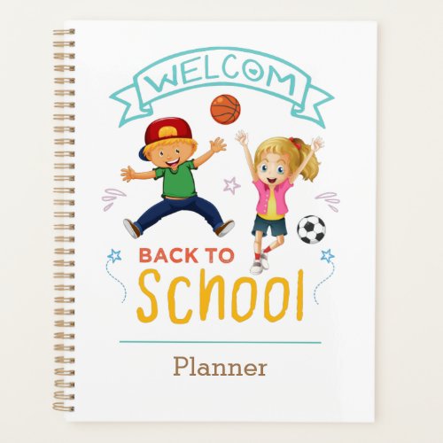 Welcome Back To School 2022 Planner