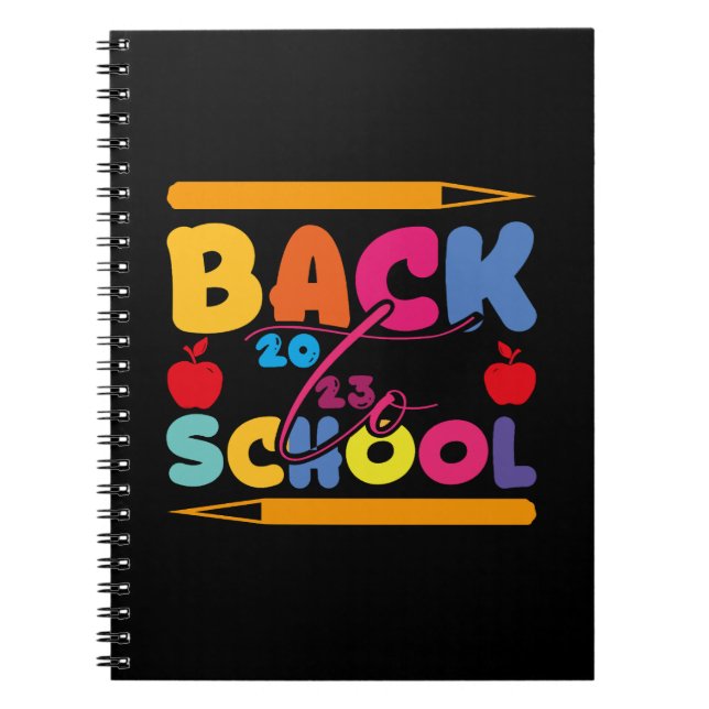 Welcome Back To School 2023 Notebook (Front)