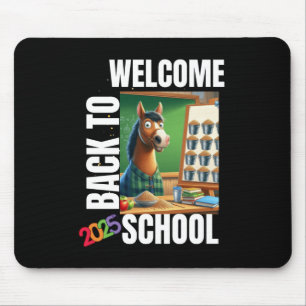 Welcome Back To School 2025 Sticker  Mouse Pad