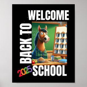 Welcome Back To School 2025 Sticker  Poster