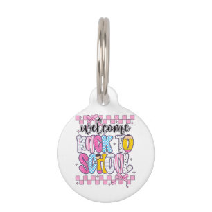 Welcome Back to School 2026 First Day Teachers Stu Pet ID Tag