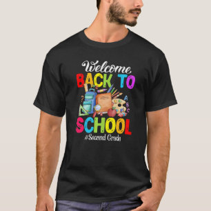 Welcome Back To School 2nd Grade Cute T-Shirt