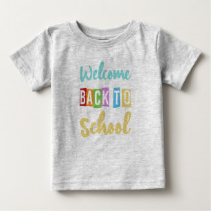 Jonomea Welcome Back to School T-Shirt Black / Extra Large