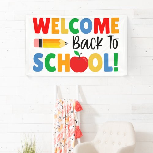 welcome back to school banner