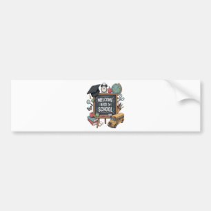 Welcome Back To School Bumper Sticker