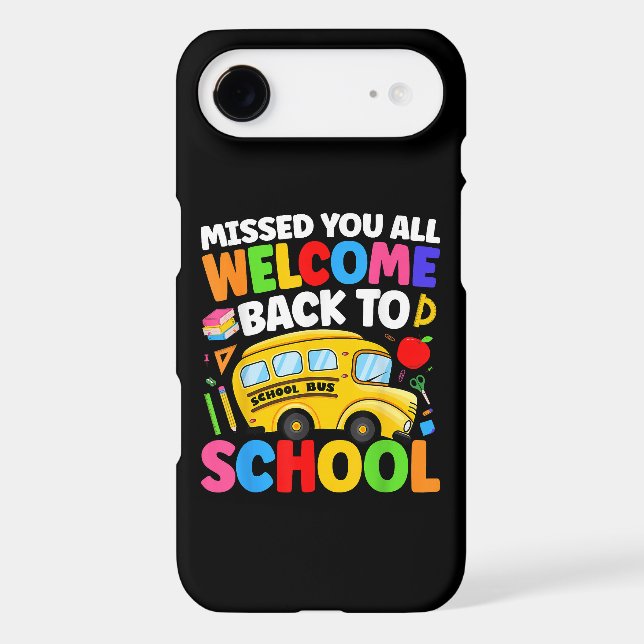 Welcome Back to School Bus Driver First Day Case-Mate iPhone Case (Back)