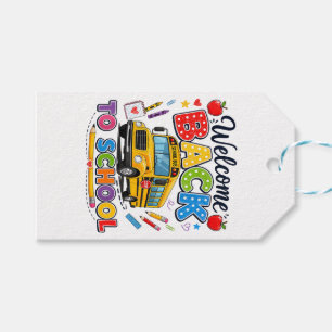 Welcome Back to School Bus Driver Tees First Day o Gift Tags