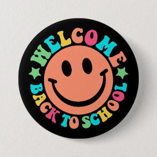 Welcome Back to School Button