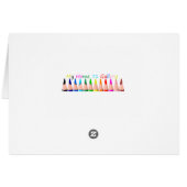Welcome Back To School ! Cards (Back Horizontal)